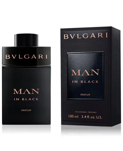 Bvlgari Man In Black Parfum, 3.4 Oz. In Black