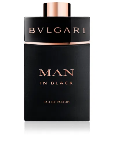 Bvlgari Man In Black 3.4 oz/ 100 ml Eau De Parfum Spray In Black