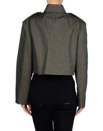 Shop Marc Jacobs Blazer In Military Green