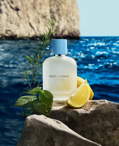 Dolce & Gabbana Light Blue Pour Homme Eau De Toilette Gift Set In Transparent