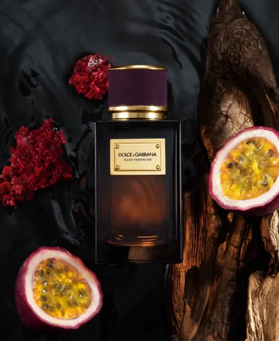 Dolce & Gabbana Velvet Passion Oud With Passion Fruit 3.4oz/100ml In Transparent