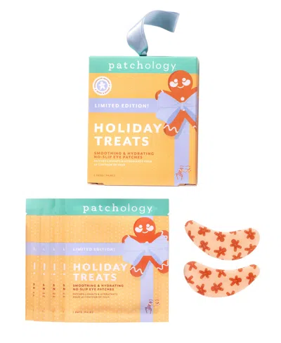 Patchology 5-pc. Limited-edition Holiday Treats Smoothing & Hydrating No-slip Eye Patches Set In Transparent