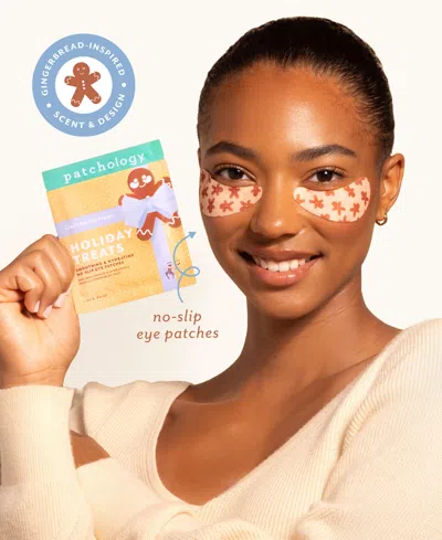Patchology 5-pc. Limited-edition Holiday Treats Smoothing & Hydrating No-slip Eye Patches Set In Transparent