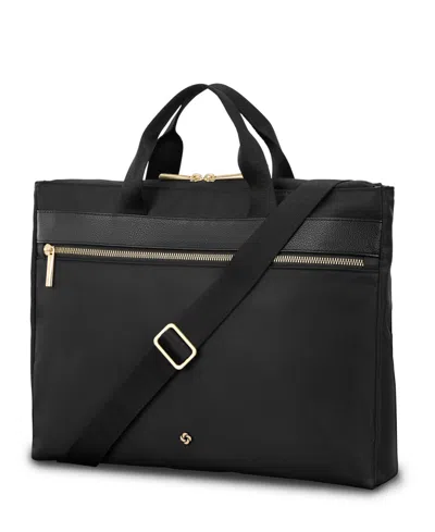 Samsonite Mobile Solution 2 Convertible 15" Slim Brief Case In Black