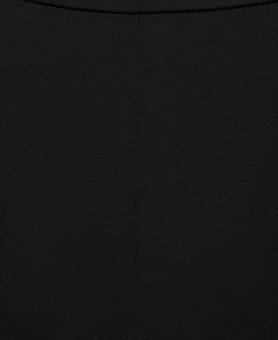 Mango Women's Long Flared Pants In Multi