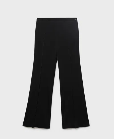 Mango Women's Long Flared Pants In Multi