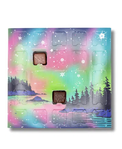 Bixby Chocolate Bright Nights And Northern Lights Caramel Advent Calendar, 25 Pieces In Multi