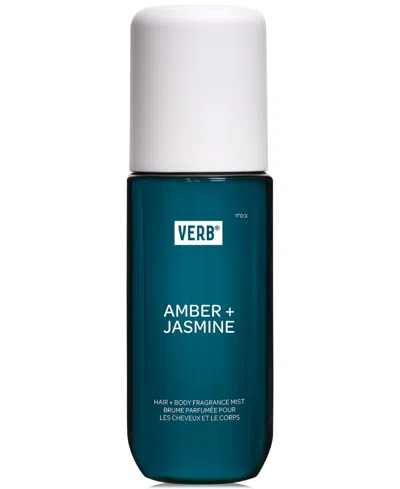 Verb Amber + Jasmine Hair And Body Fragrance Mist In Transparent