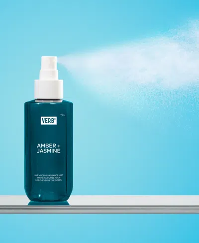 Verb Amber + Jasmine Hair And Body Fragrance Mist In Transparent