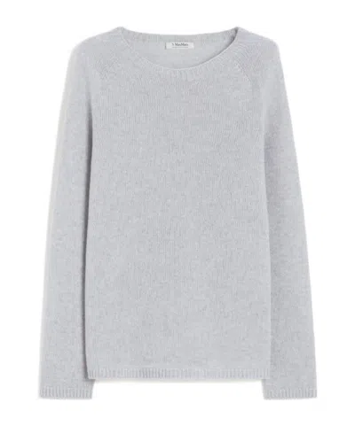 Max Mara Comfortable Wool And Cashmere Sweater In Gray