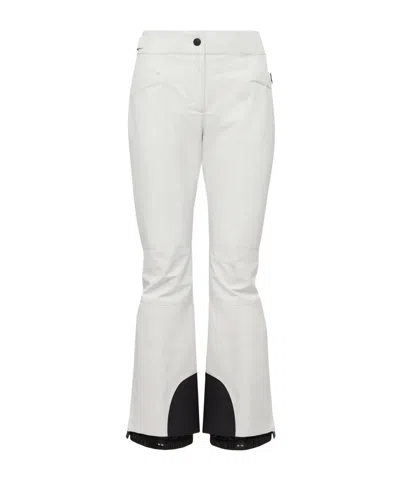Moncler Padded Gore-tex Ski Trousers In White
