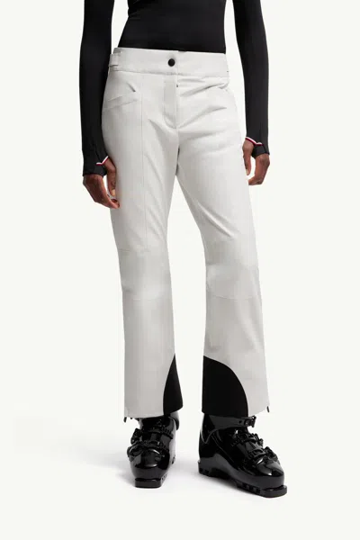 Moncler Padded Gore-tex Ski Trousers In White