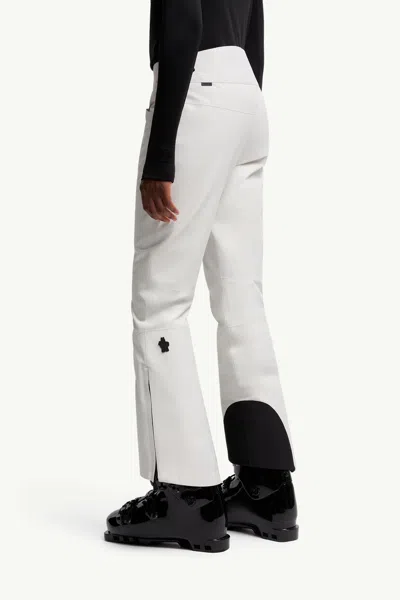 Moncler Padded Gore-tex Ski Trousers In White