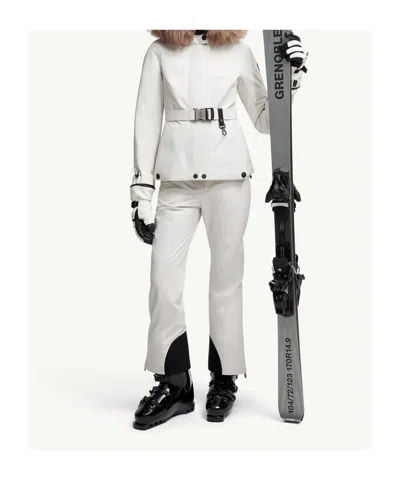 Moncler Padded Gore-tex Ski Trousers In White