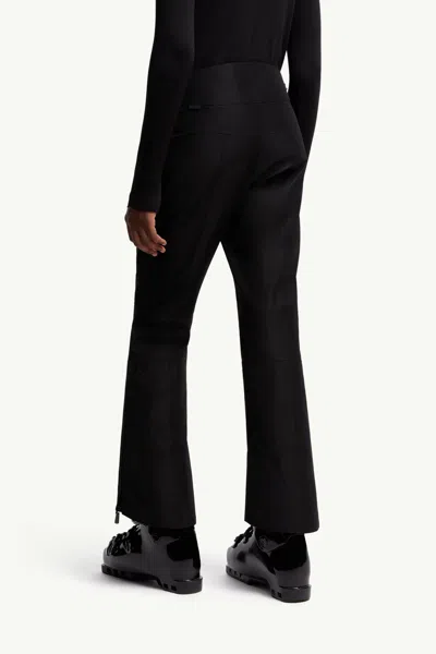 Moncler Flared Ski Pants In Tech Fabric In Black