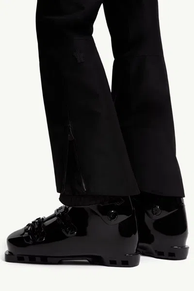 Moncler Flared Ski Pants In Tech Fabric In Black