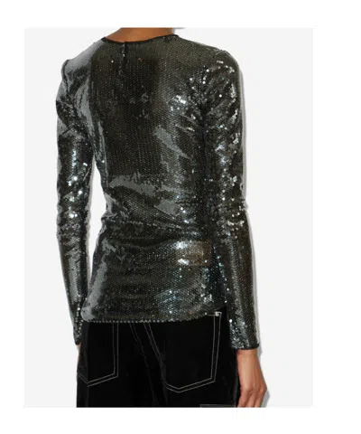 Isabel Marant Hilda Top In Gray