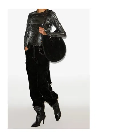 Isabel Marant Hilda Top In Gray