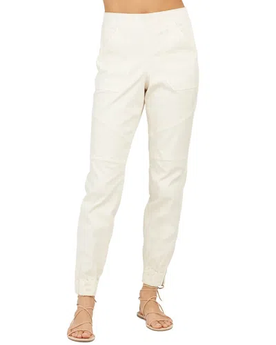 Spanx Stretch Twill Cargo Jogger Pant In White