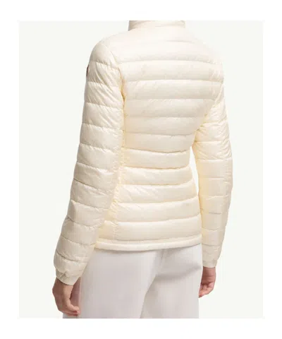 Moncler Grenoble Ivory Nylon Walibi Down Jacket In Neutral