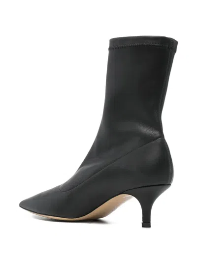 P.a.r.o.s.h Pointed-toe Sock Boots In Black