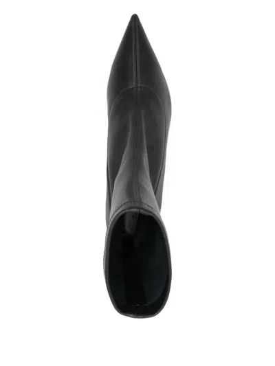 P.a.r.o.s.h Pointed-toe Sock Boots In Black