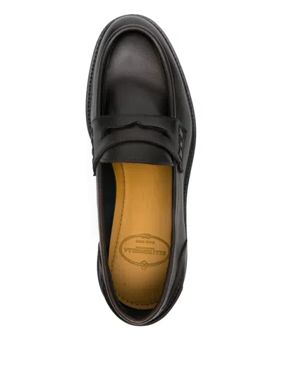 经典皮质乐福鞋