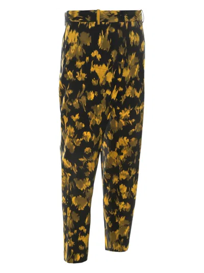 Pre-owned Michael Kors Vintage 2024 Ikkat Pocket Trousers