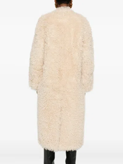 Stand Studio Stand Coats Beige In Neutral