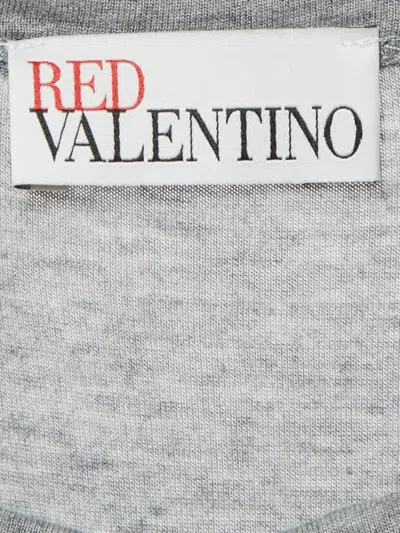 Pre-owned Red Valentino Vintage Panelled T-shirt In Yellow