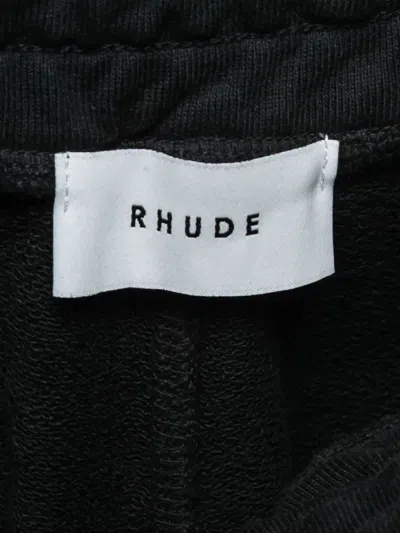 Pre-owned Rhude  Pique Shorts In Black