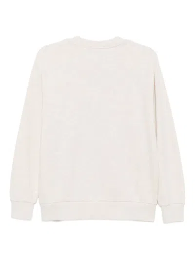 压纹图案棉卫衣