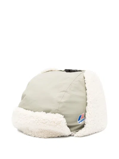 K-way Fleece-lined Hat In White