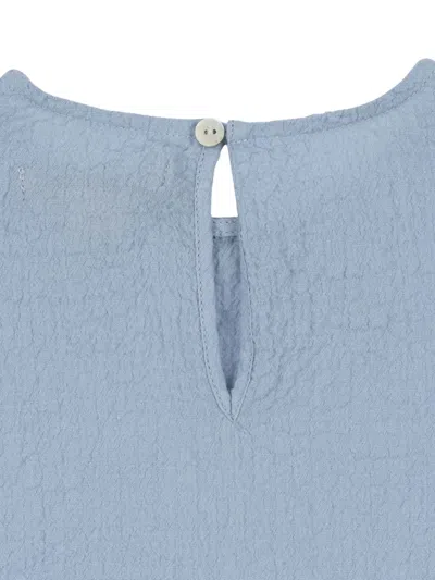 AVA 蝴蝶结荷叶边罩衫