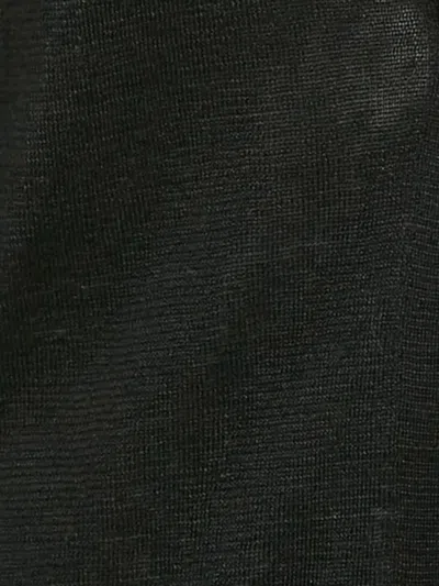 Pre-owned Theory Single-button Long Cardigan In Black