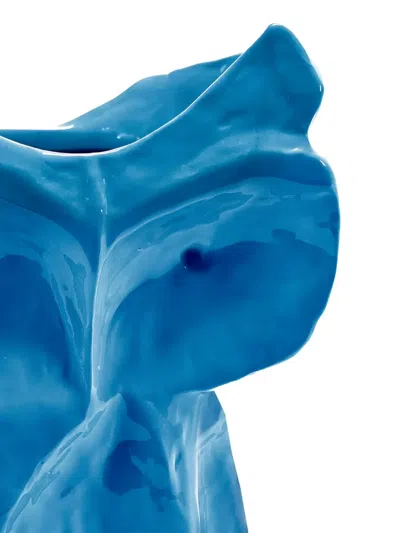 Serax Owl Vase In Blue