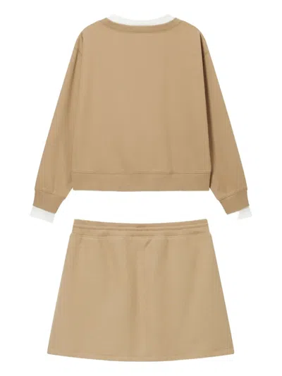 Tout A Coup Drawstring Skirt Set In Multi