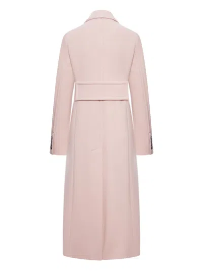Sportmax Comune Tailored Coat In Neutral