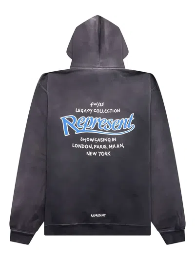 Represent Cotton Sweatshirt In Gray