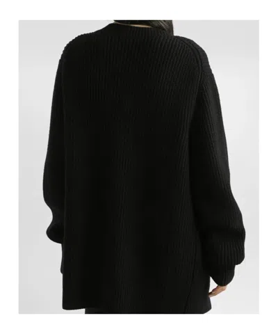 Dolce & Gabbana Virginwool Cardigan In Black