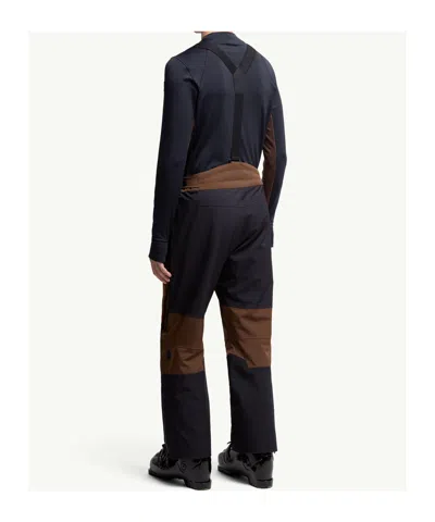 Moncler Adjustable Strap Ski Trousers And Pockets In Multi