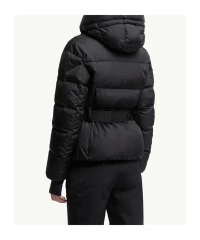 Moncler Grenoble Bouquetin Hooded Down Puffer Jacket In Black