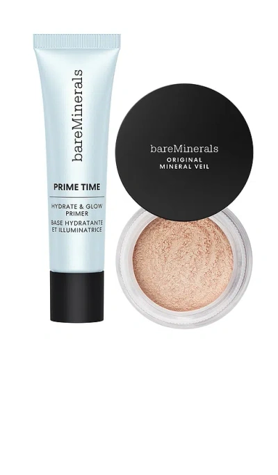 Bareminerals Prime Time Hydrate And Glow Primer & Mini Mineral Veil Duo