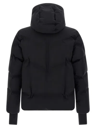 Moncler Grenoble Black Stretch Nylon Angren Down Jacket In Black
