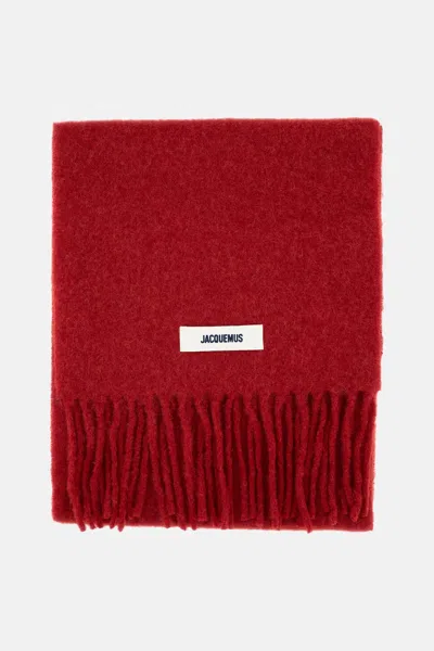 Jacquemus The Carro Scarf In Red