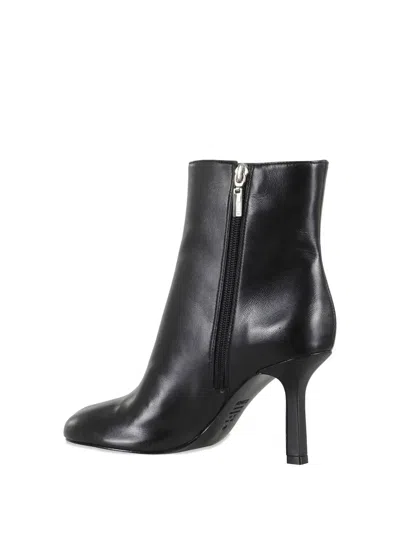 Schutz Brielle Ankle Boot With Rounded Toe In Black