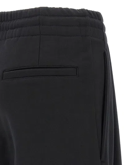 Dries Van Noten Pleated Drawstring Track Pants In Black