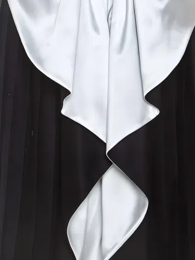 Pre-owned Givenchy Pleated Skirt In Black