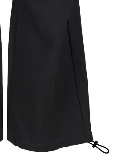 Laneus Drawstring Track Pants In Black