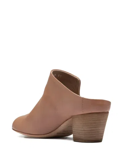Officine Creative Adele Open-toe Mules In Brown